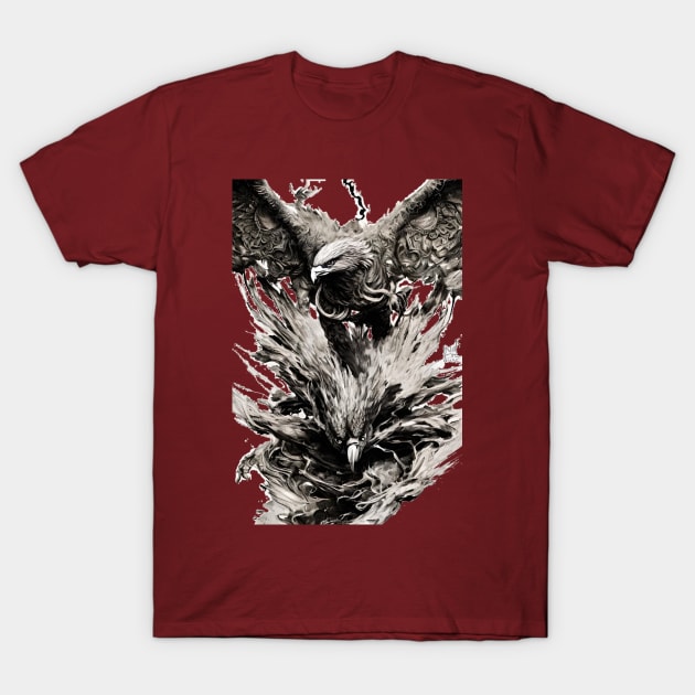 Eagle Out The Fire T-Shirt by TRF Clothing